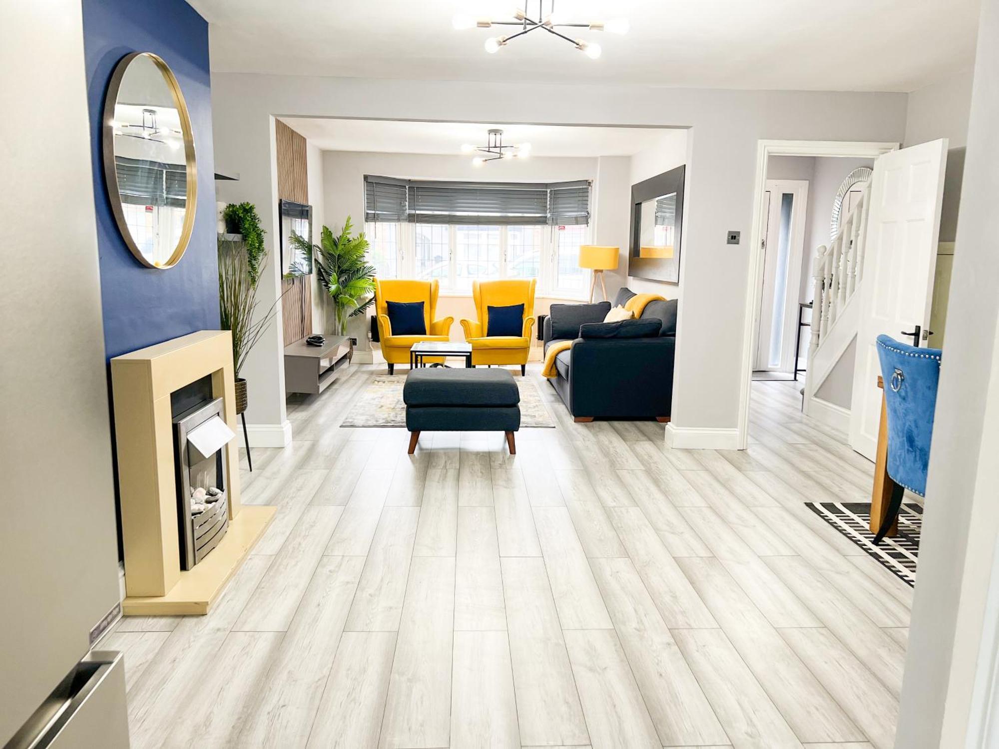 הוילה Beautiful Newly Renovated House In Rainham Essex מראה חיצוני תמונה